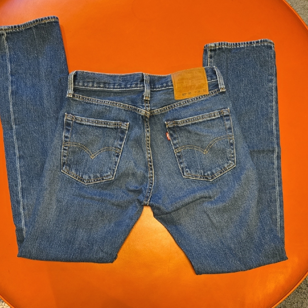 Men's 501® '93 Straight Fit Men's Jeans Show Me How 28W x 32L Button Fly